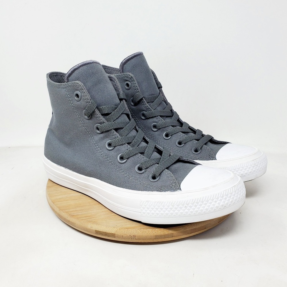 Converse Gray High-Top Sneakers